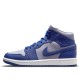 Air Jordan 1 Mid SE Iron Purple Deep Royal