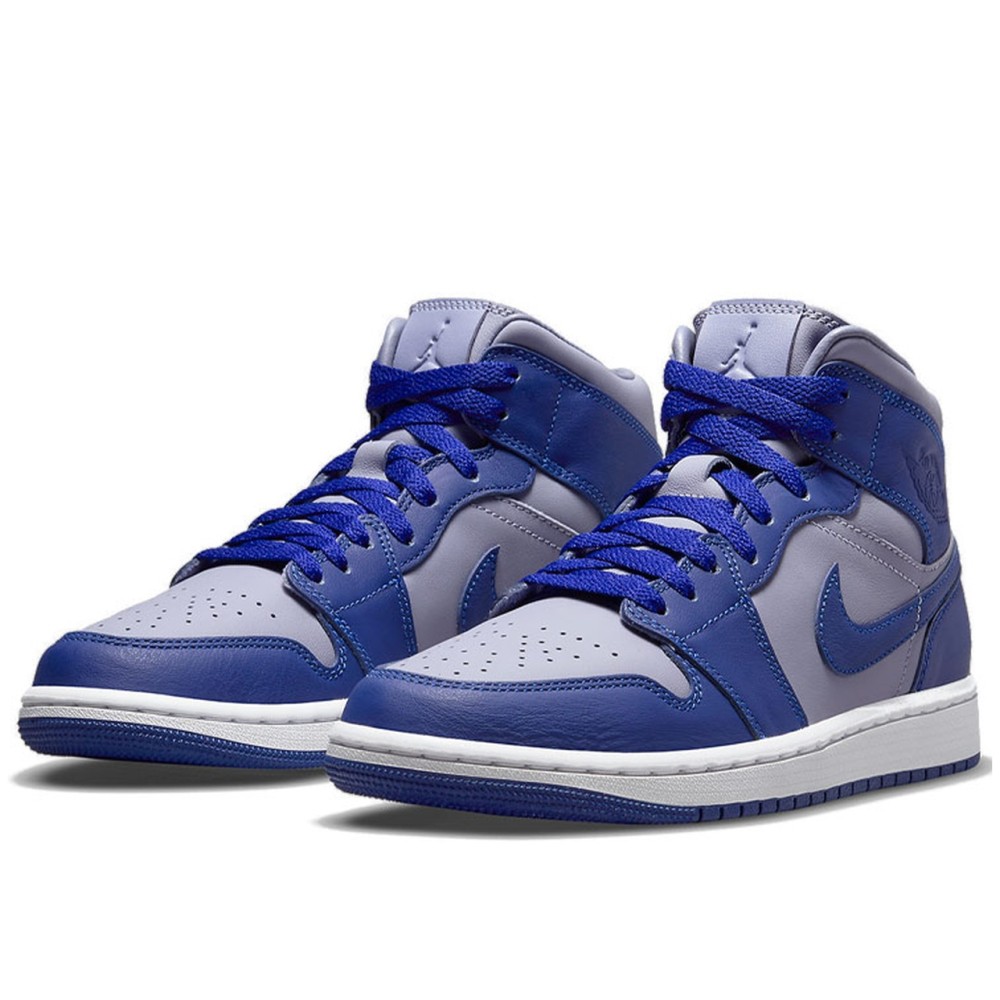 Air Jordan 1 Mid SE Iron Purple Deep Royal