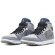 Air Jordan 1 Mid Crater Grey University Blue