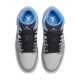 Air Jordan 1 Mid Crater Grey University Blue