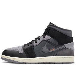 Air Jordan 1 Mid SE Craft Inside Out Black