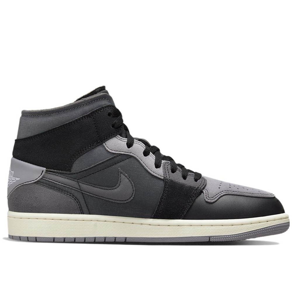 Air Jordan 1 Mid SE Craft Inside Out Black