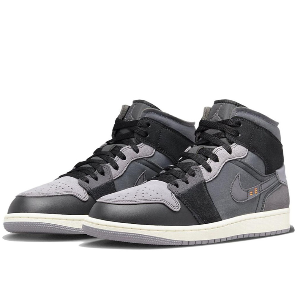 Air Jordan 1 Mid SE Craft Inside Out Black