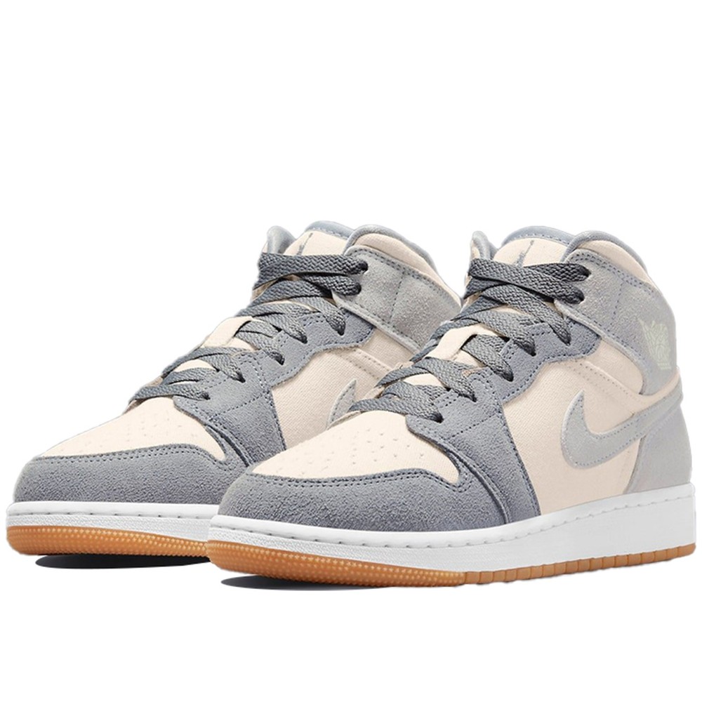 Air Jordan 1 Mid SE Coconut Milk Particle Grey