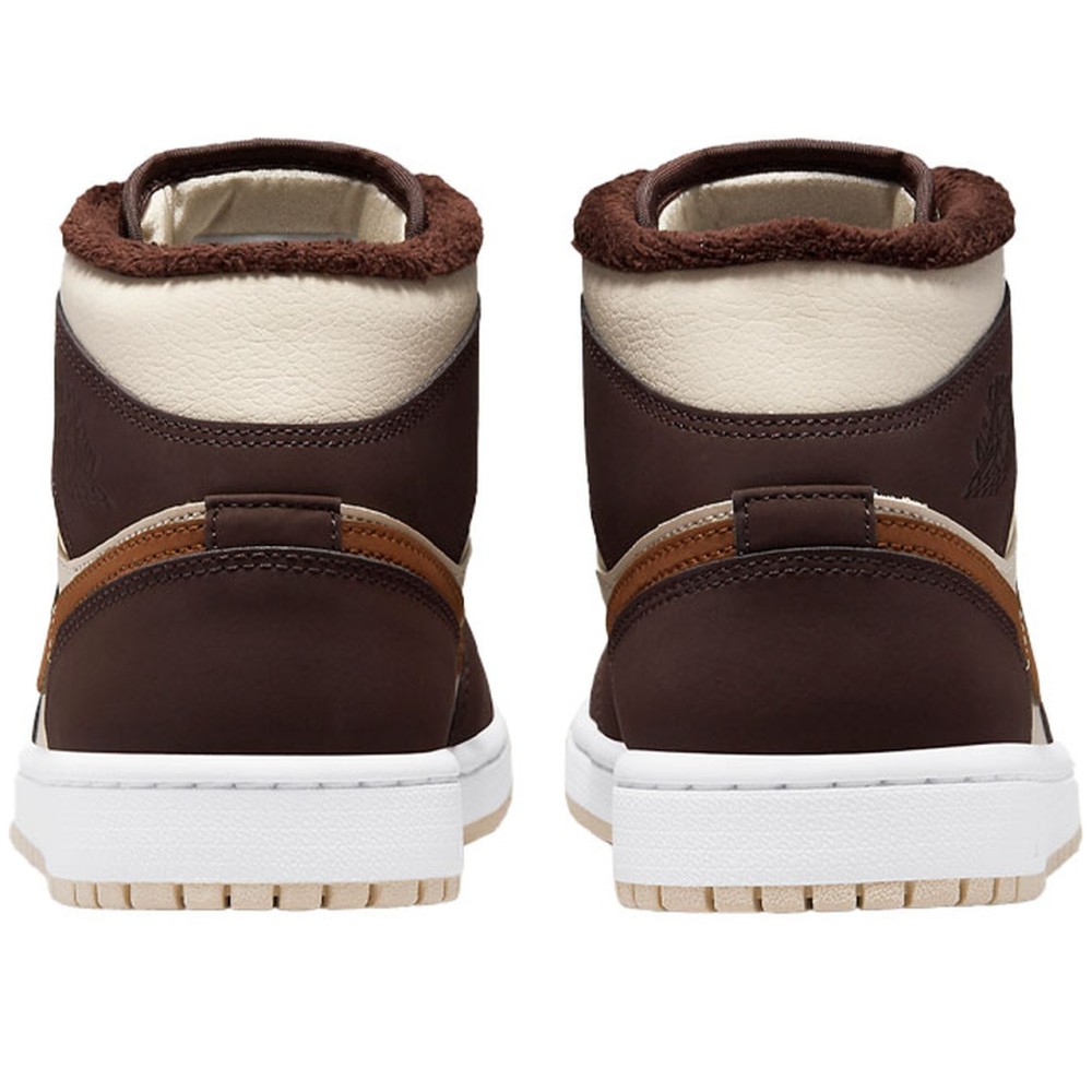 Air Jordan 1 Mid SE Cream Dark Chocolate