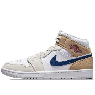 Air Jordan 1 Mid Tan Suede