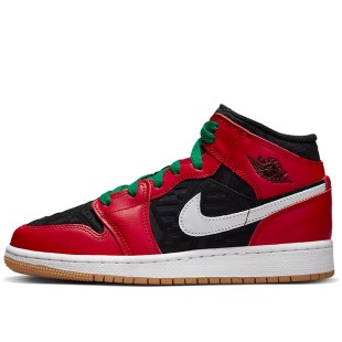 Air Jordan 1 Mid SE Christmas Gs