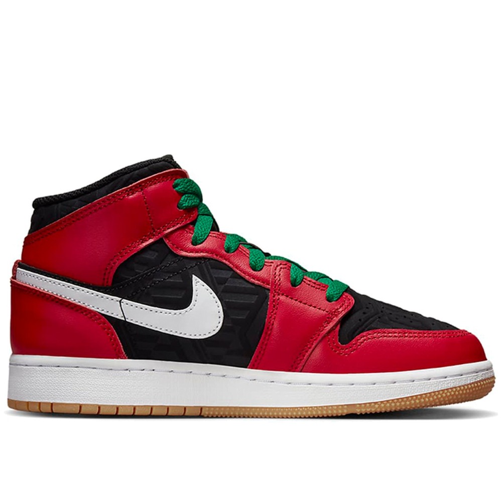 Air Jordan 1 Mid SE Christmas Gs