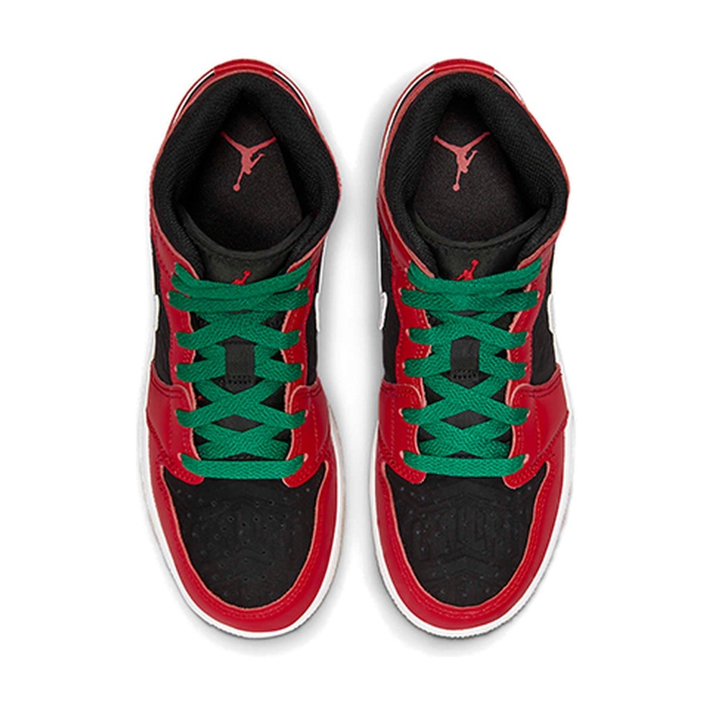 Air Jordan 1 Mid SE Christmas Gs