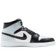 Air Jordan 1 Mid Black Aura Squadron Blue