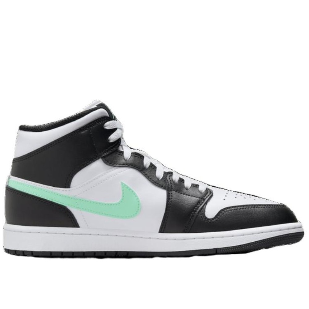 Air Jordan 1 Mid Green Glow