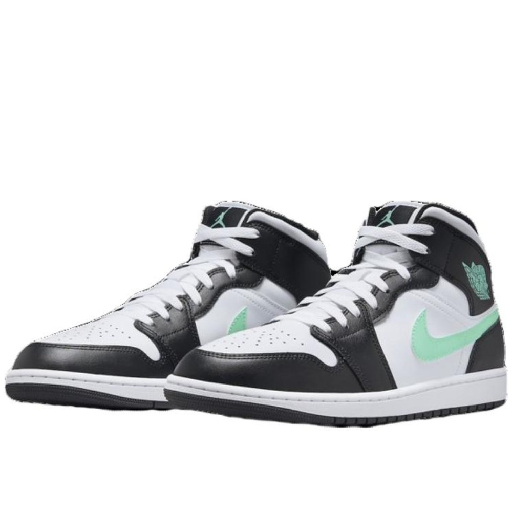 Air Jordan 1 Mid Green Glow