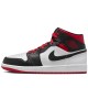Air Jordan 1 Mid Gym Red Black Toe