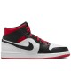 Air Jordan 1 Mid Gym Red Black Toe