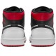 Air Jordan 1 Mid Gym Red Black Toe