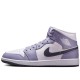 Air Jordan 1 Mid White Indigo Haze