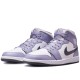 Air Jordan 1 Mid White Indigo Haze
