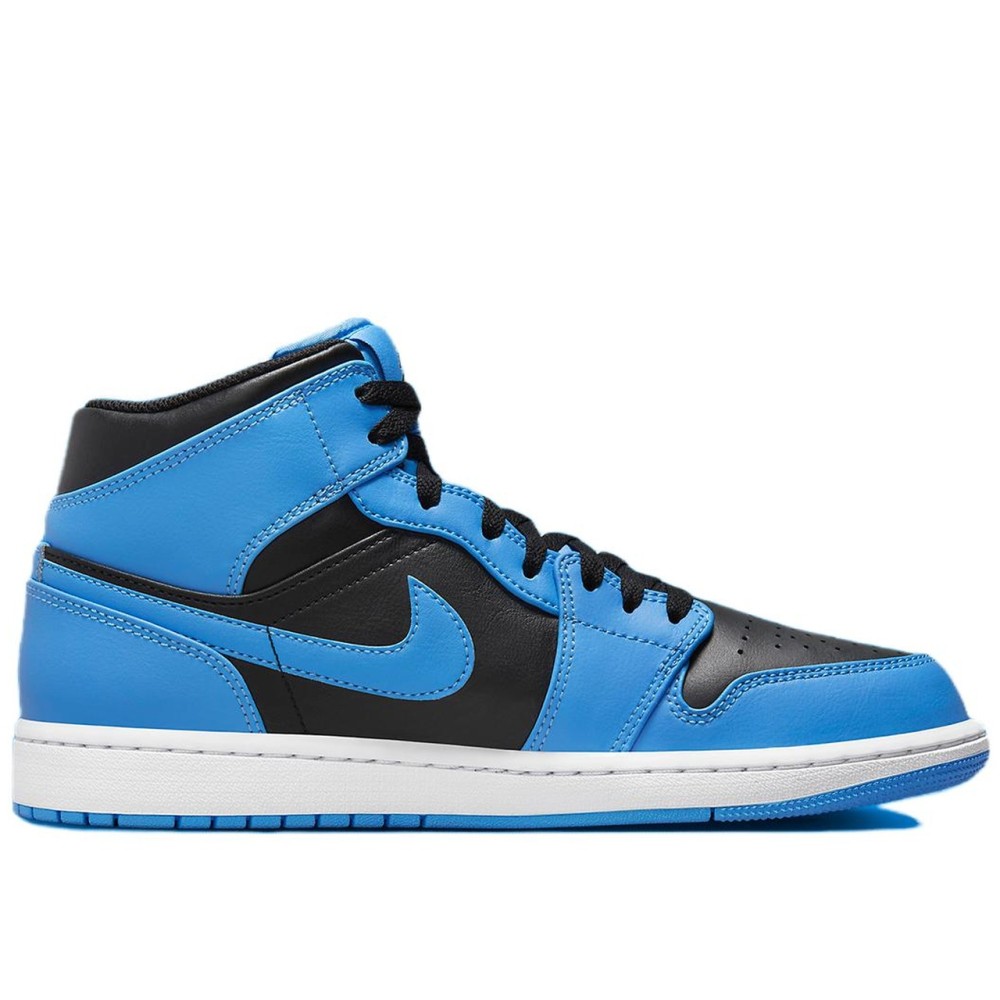 Air Jordan 1 Mid University Blue Black
