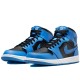 Air Jordan 1 Mid University Blue Black