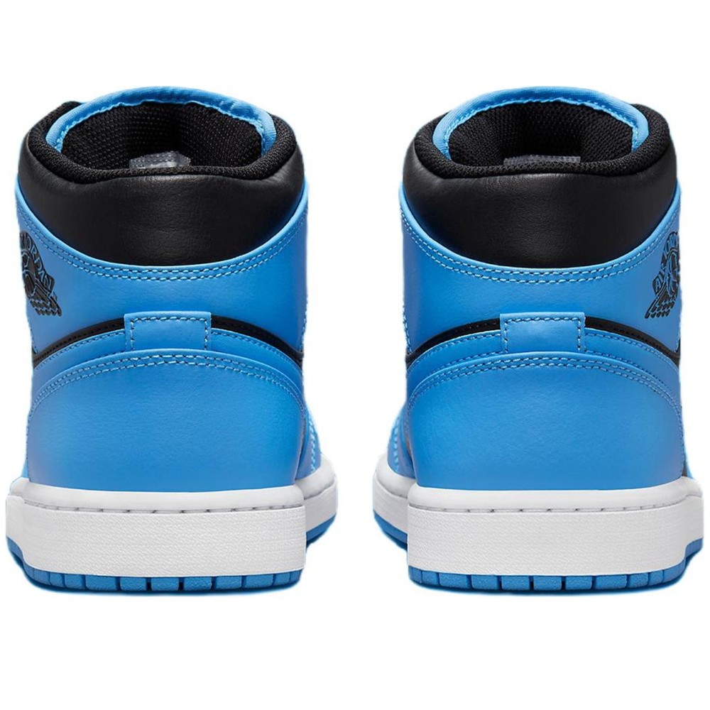 Air Jordan 1 Mid University Blue Black