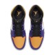 Air Jordan 1 Mid Lakers Purple