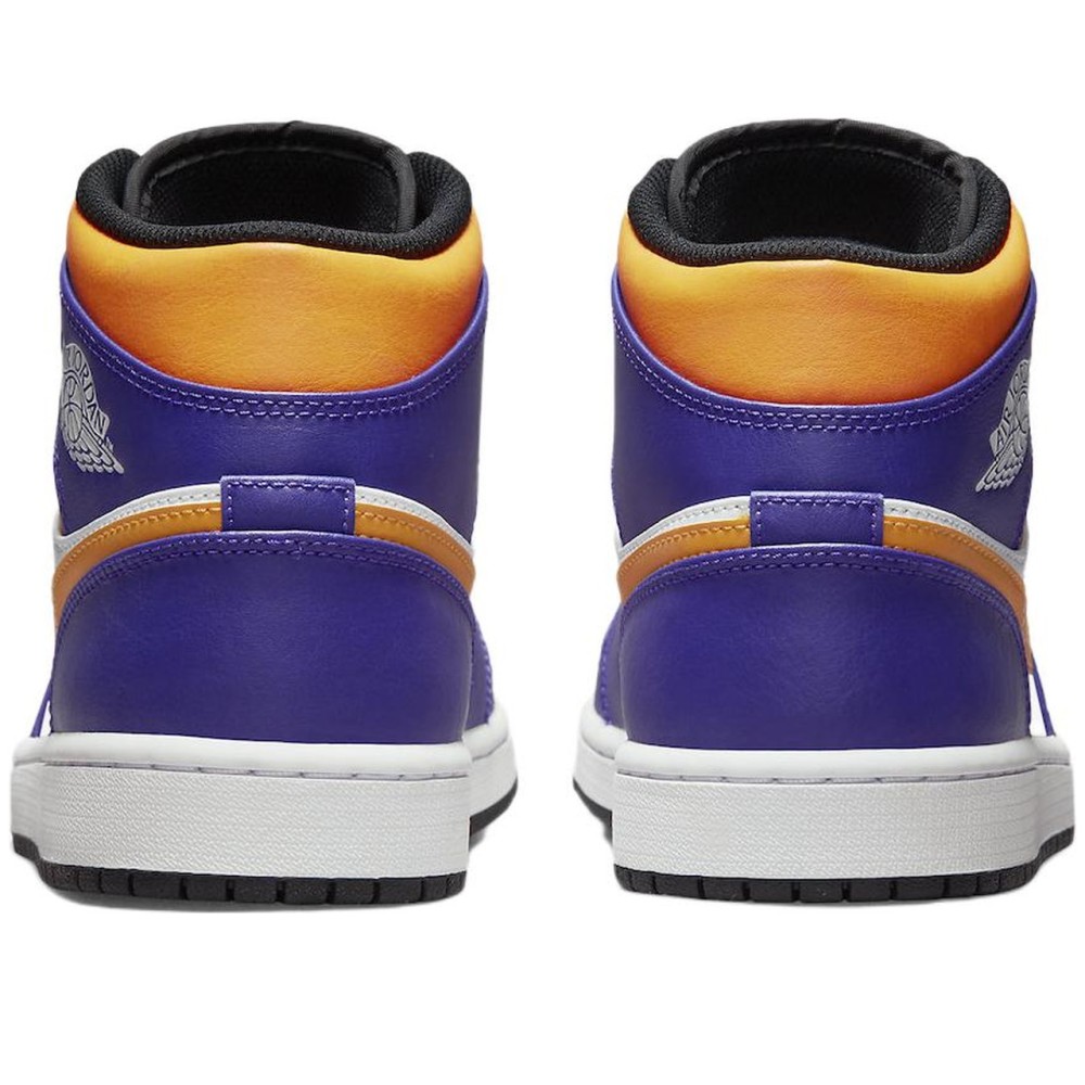 Air Jordan 1 Mid Lakers Purple