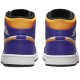 Air Jordan 1 Mid Lakers Purple