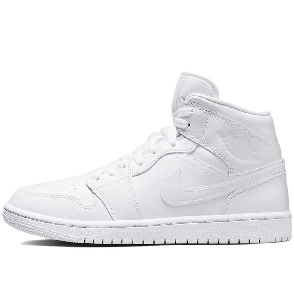 Air Jordan Mid Triple White 2022