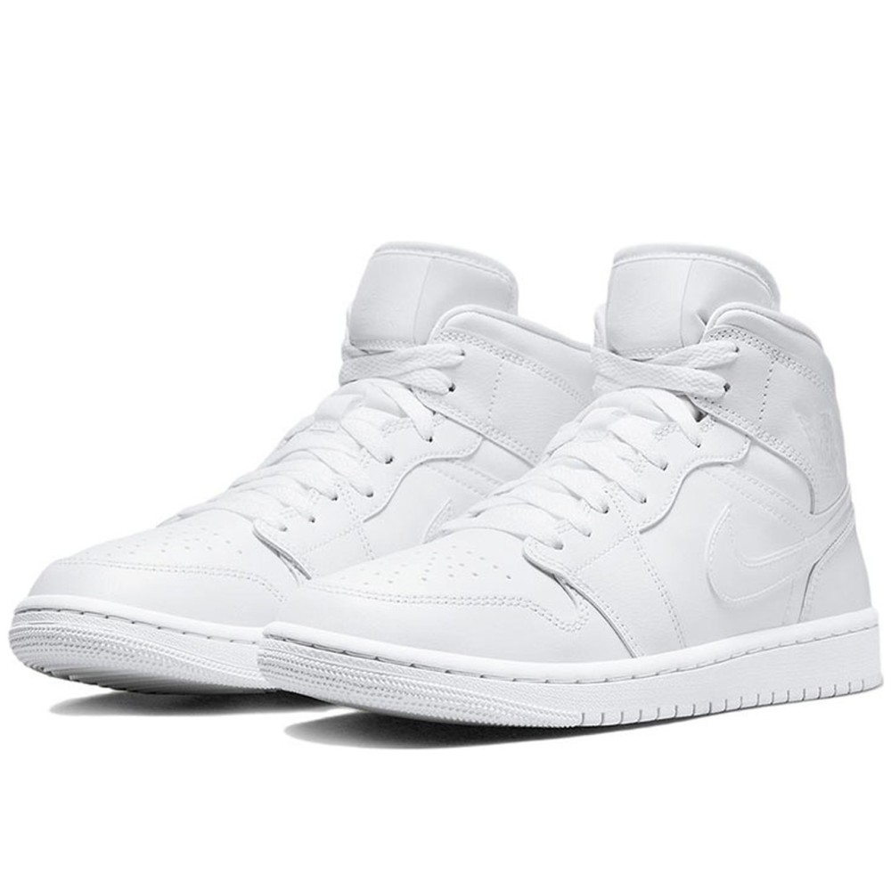 Air Jordan Mid Triple White 2022