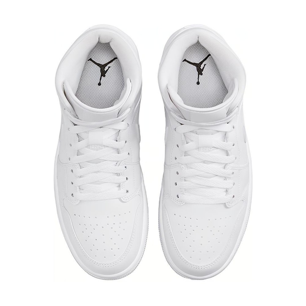 Air Jordan Mid Triple White 2022