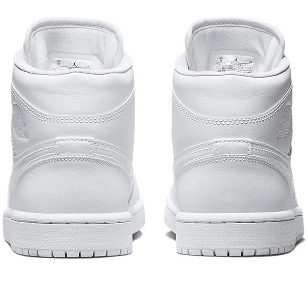 Air Jordan Mid Triple White 2022