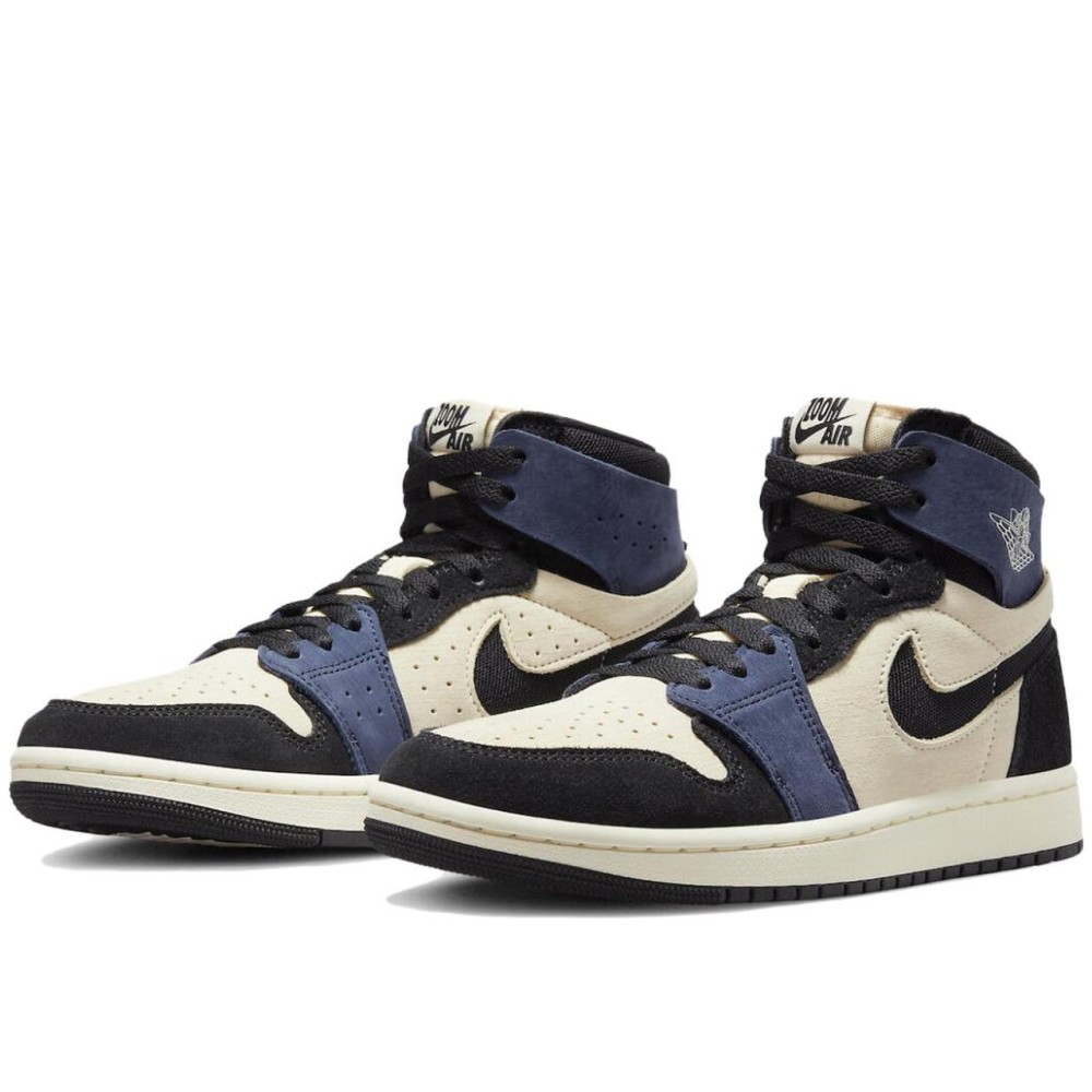 Air Jordan 1 High Zoom Air CMFT 2 Muslin Blackened Blue