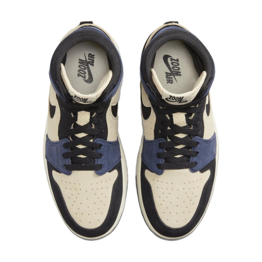 Air Jordan 1 High Zoom Air CMFT 2 Muslin Blackened Blue