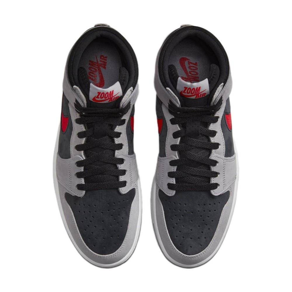 Air Jordan 1 High Zoom Air CMFT 2 Black Fire Red Cement