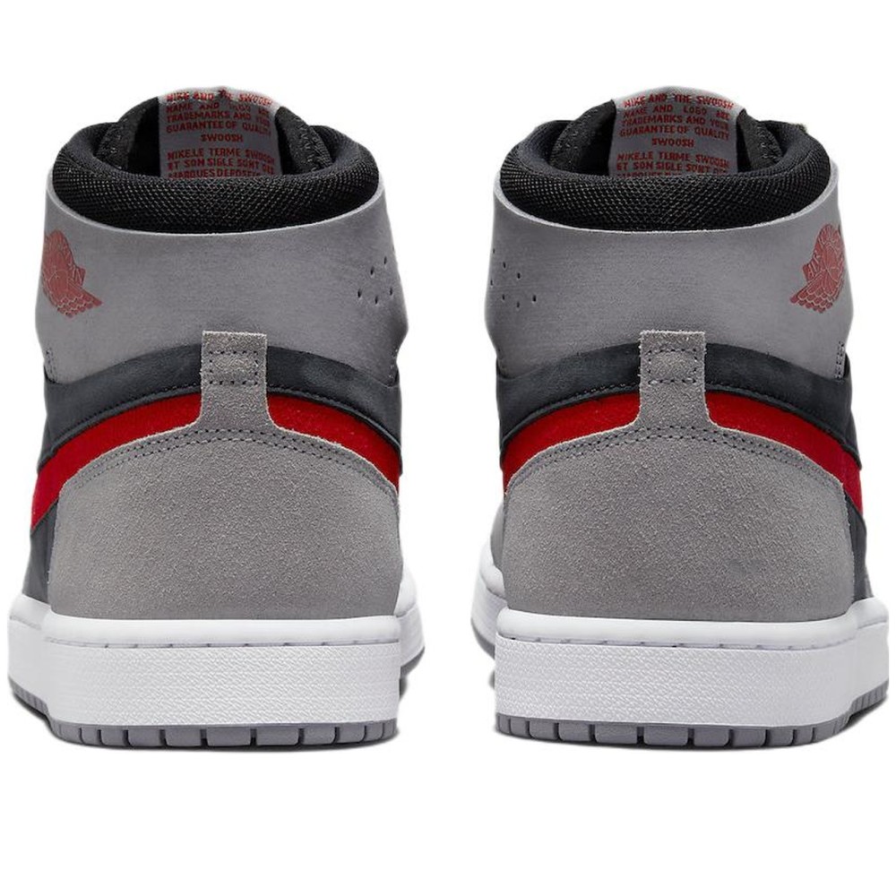 Air Jordan 1 High Zoom Air CMFT 2 Black Fire Red Cement