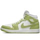 Air Jordan 1 Mid SE Green Python