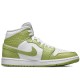 Air Jordan 1 Mid SE Green Python