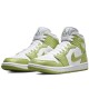 Air Jordan 1 Mid SE Green Python
