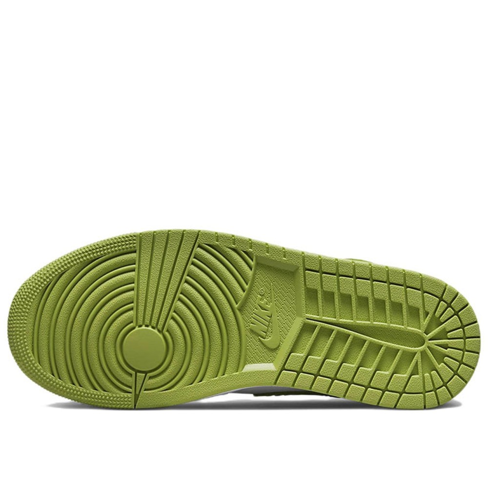 Air Jordan 1 Mid SE Green Python