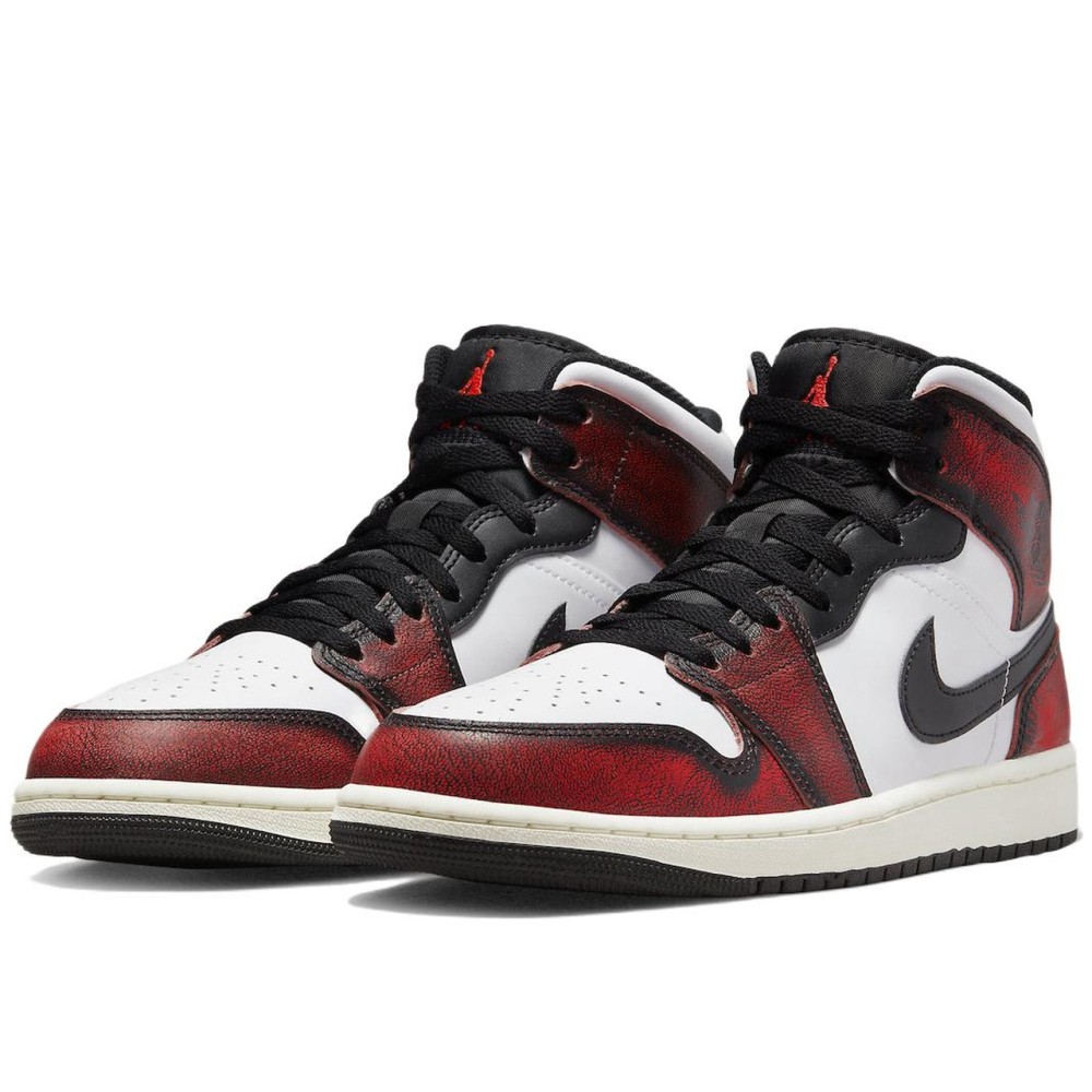 Air Jordan 1 Mid Wear Away Chicago