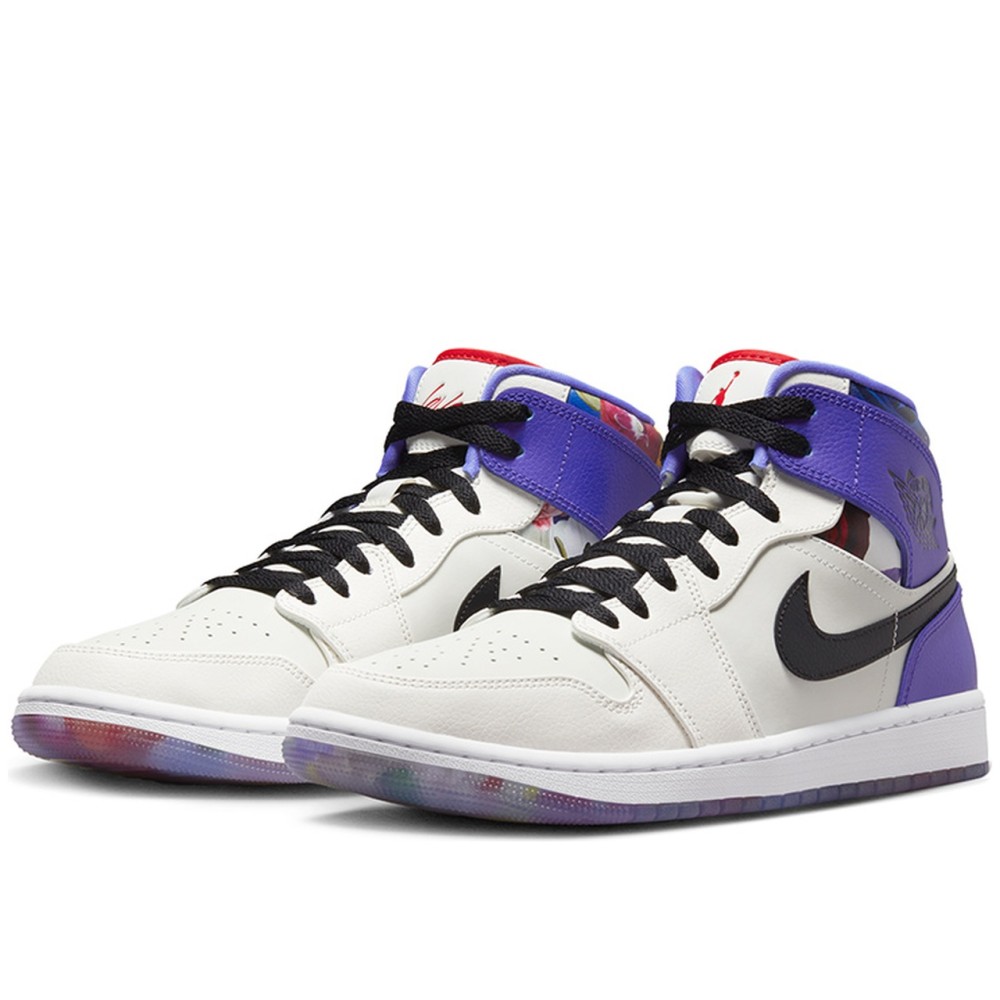 Air Jordan 1 Mid SE Valentine S Day Flowers
