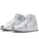 Air Jordan 1 Mid SE Metallic Silver