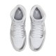 Air Jordan 1 Mid SE Metallic Silver