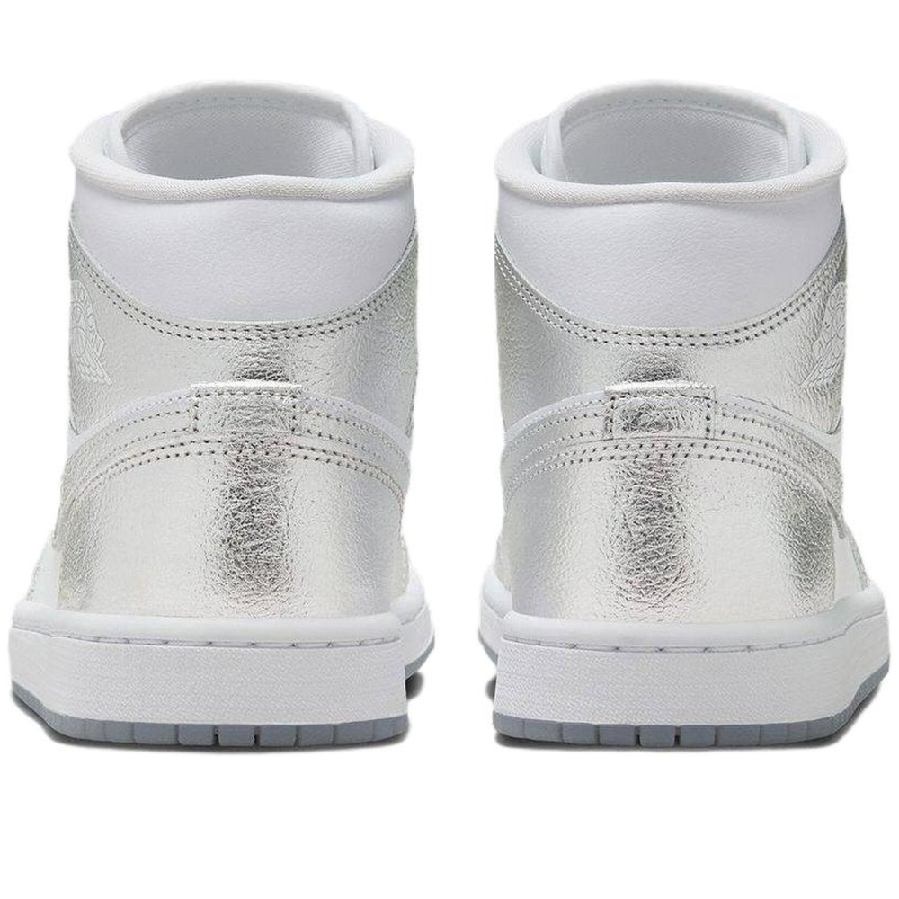 Air Jordan 1 Mid SE Metallic Silver