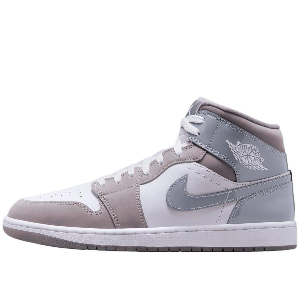 Air Jordan 1 Mid SE White Medium Grey Cool Grey