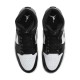 Air Jordan 1 Mid SE Patent Black White Metallic Silver Metallic Gold