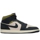 Air Jordan 1 Mid SE Off Noir Medium Olive