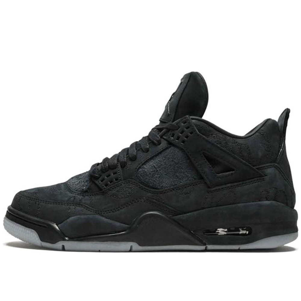 Air Jordan 4 Kaws Black