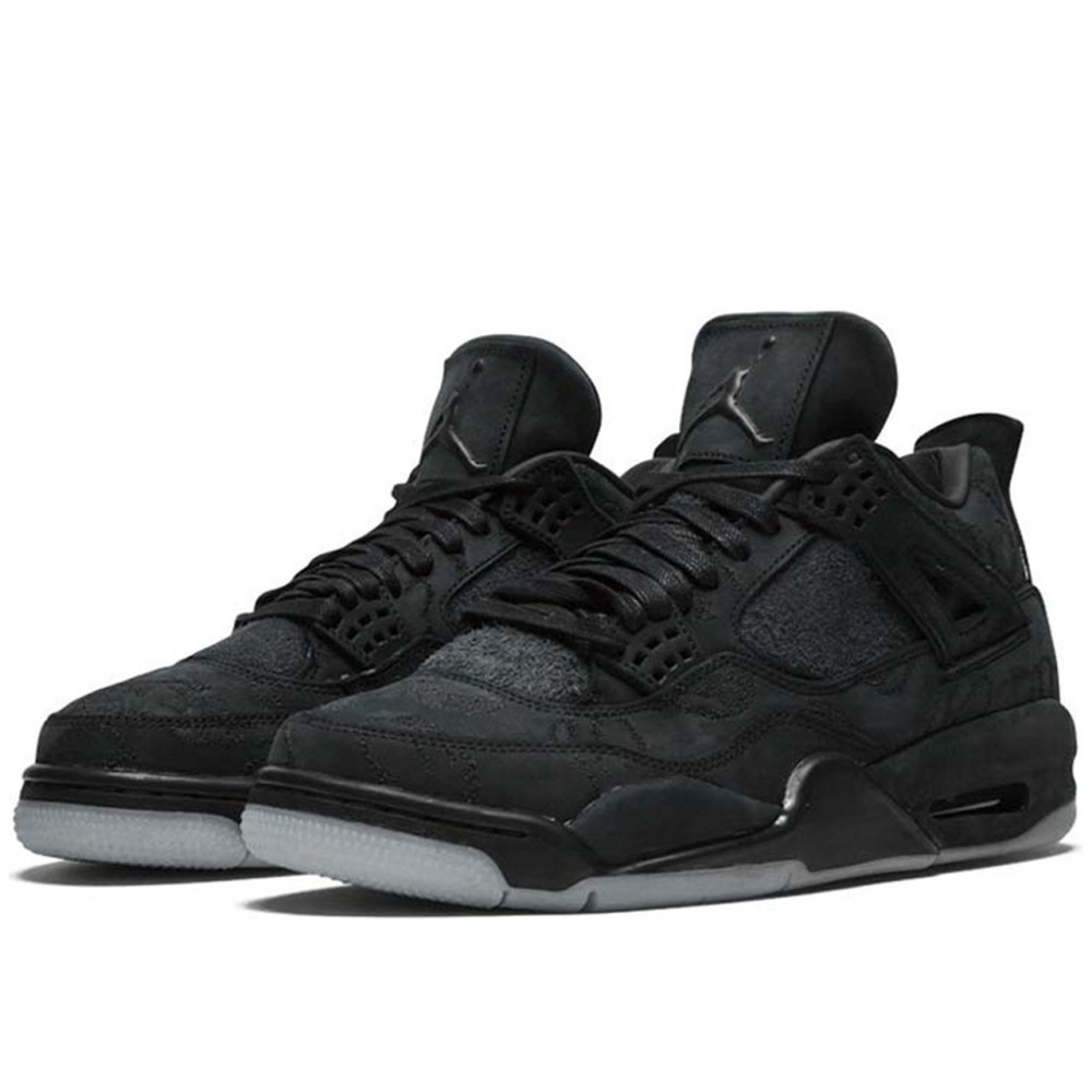 Air Jordan 4 Kaws Black