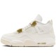 Air Jordan 4 Wmns Metallic Gold